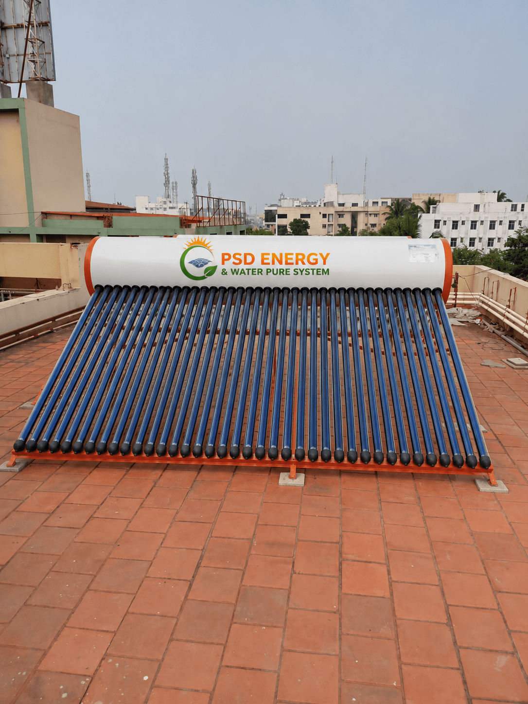 Large Capacity Rooftop Solar Heater